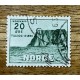 NORUEGA 1953 Yv. 345 ESTAMPILLA USADA 14 EUROS